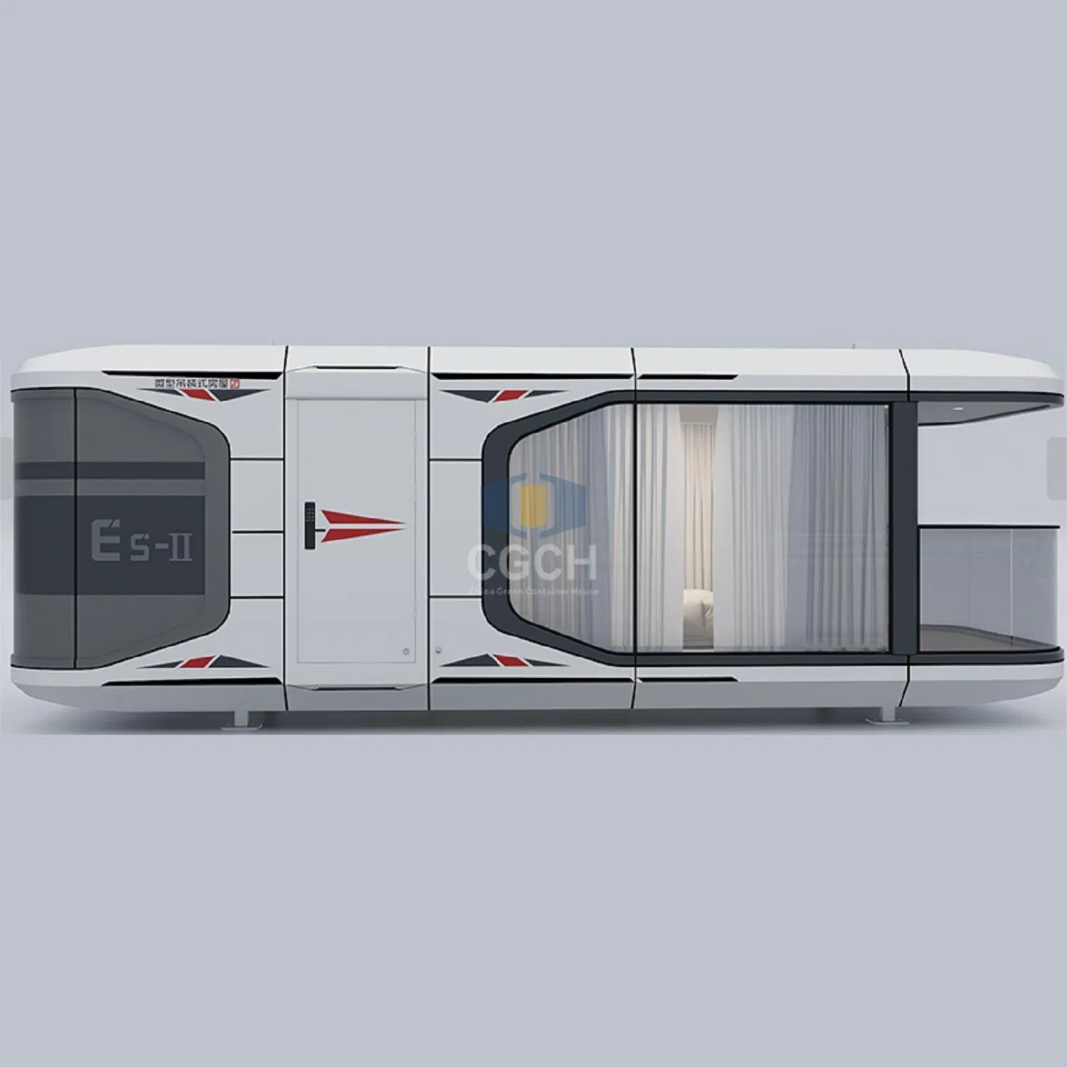 Innovative Capsule House for Modern Living and Sustainable Design