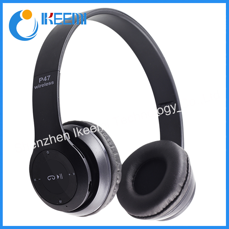 P47 Portable Wireless Headphone Bluetooth Stereo Foldable Gaming Headset
