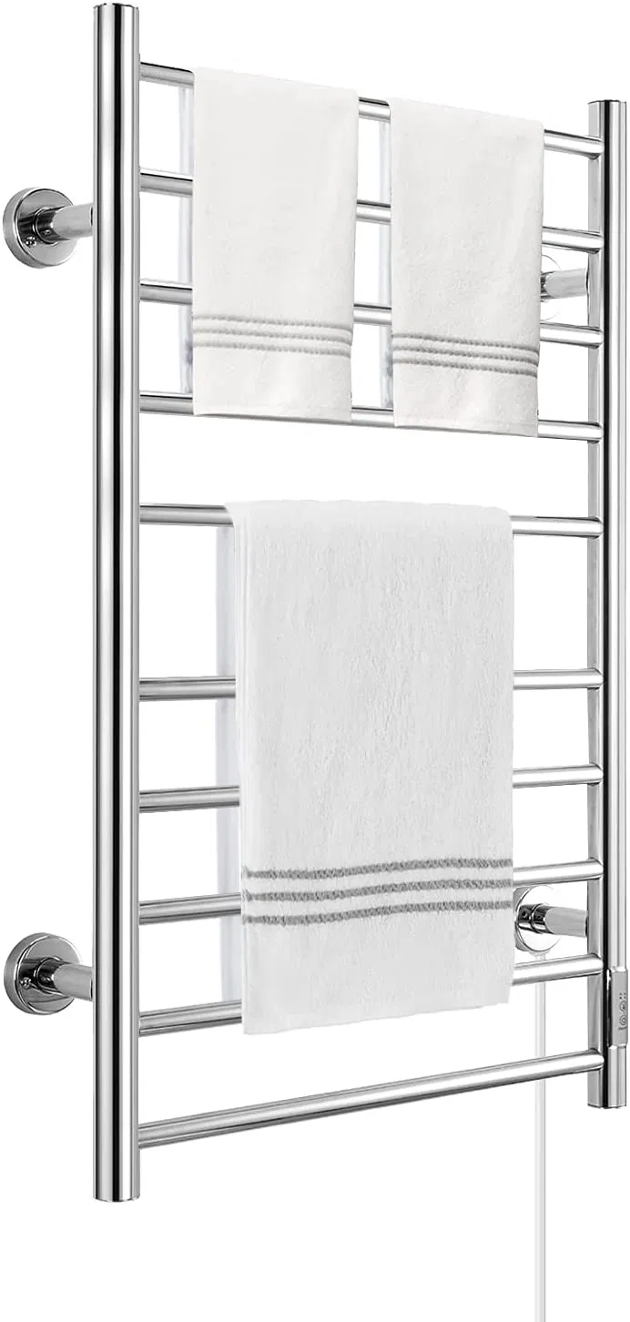 Electric Towel Warmer for Bathroom Heater Towel Rack 304 Stainless Steel
