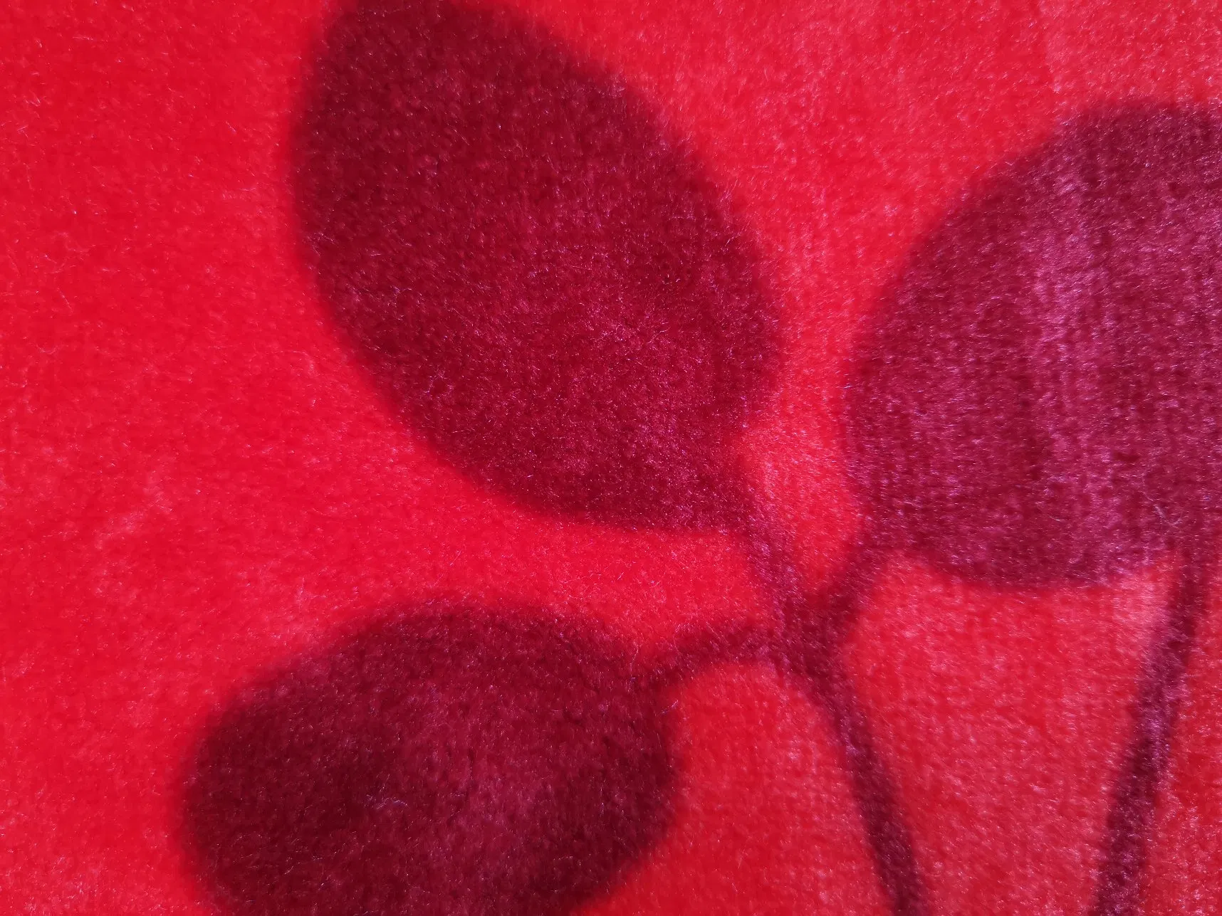 Direct Factory Microfiber Polyester Two Side Printing and Solid Soft Coral Flannel Fleece