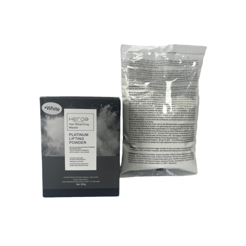 Keroa Professional 9+ Strong Hair Color Fading Dust Free Hair Bleaching Powder