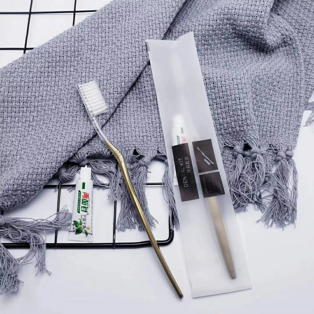 Disposable Toothbrush in Sachet with Hotel Amenities for Guest Room Using