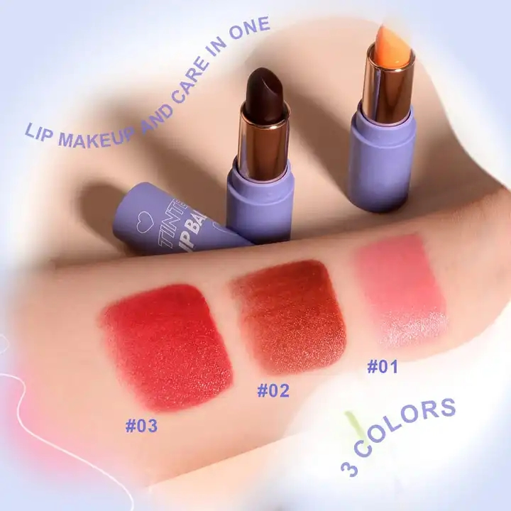 Hydrating Color Changing Cream Lipstick Cosmetics Waterproof Tinted Lip Balm