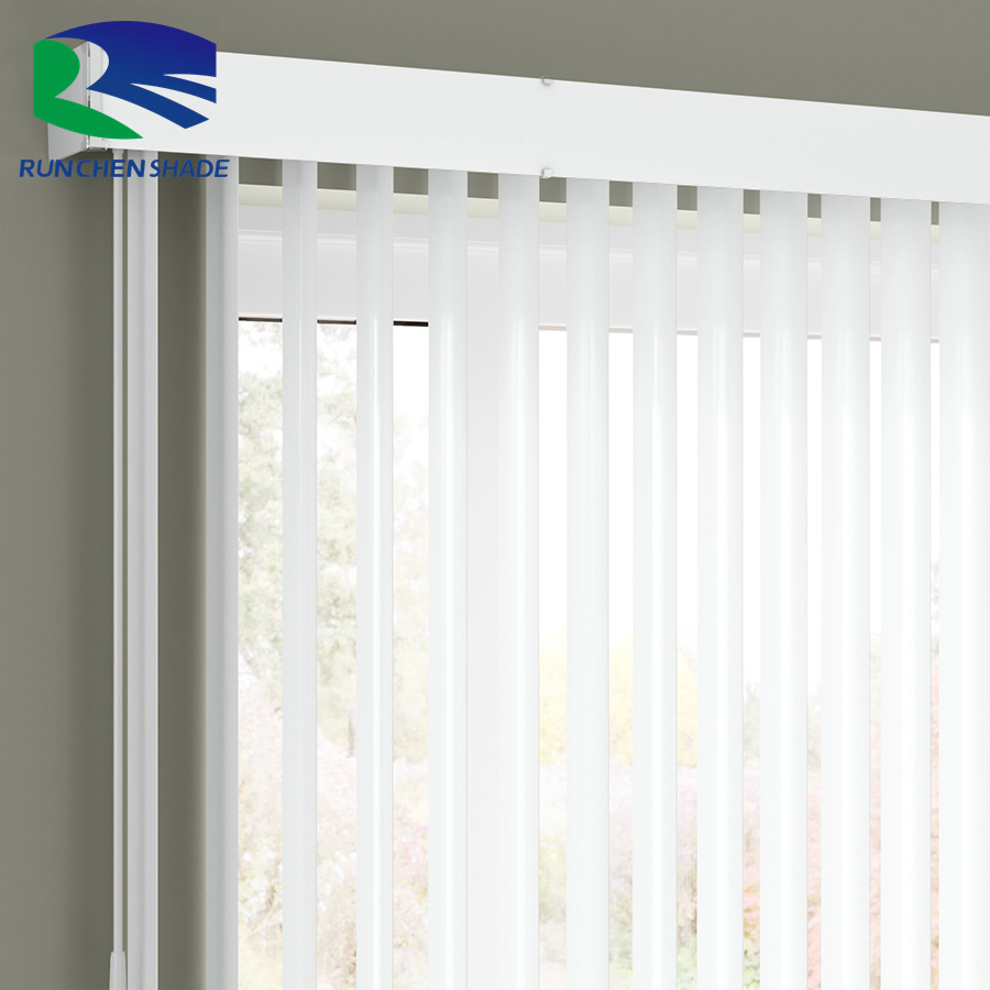 Free Sample Waterproof Window Curtain Blinds Manual Sliding Vertical Blind