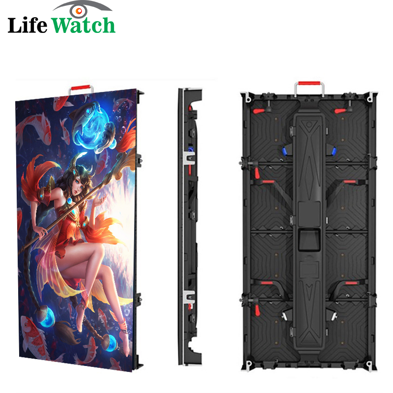 Outdoor Full Color P4.8 Rental LED Display Screen Video Wall with Customized Installation