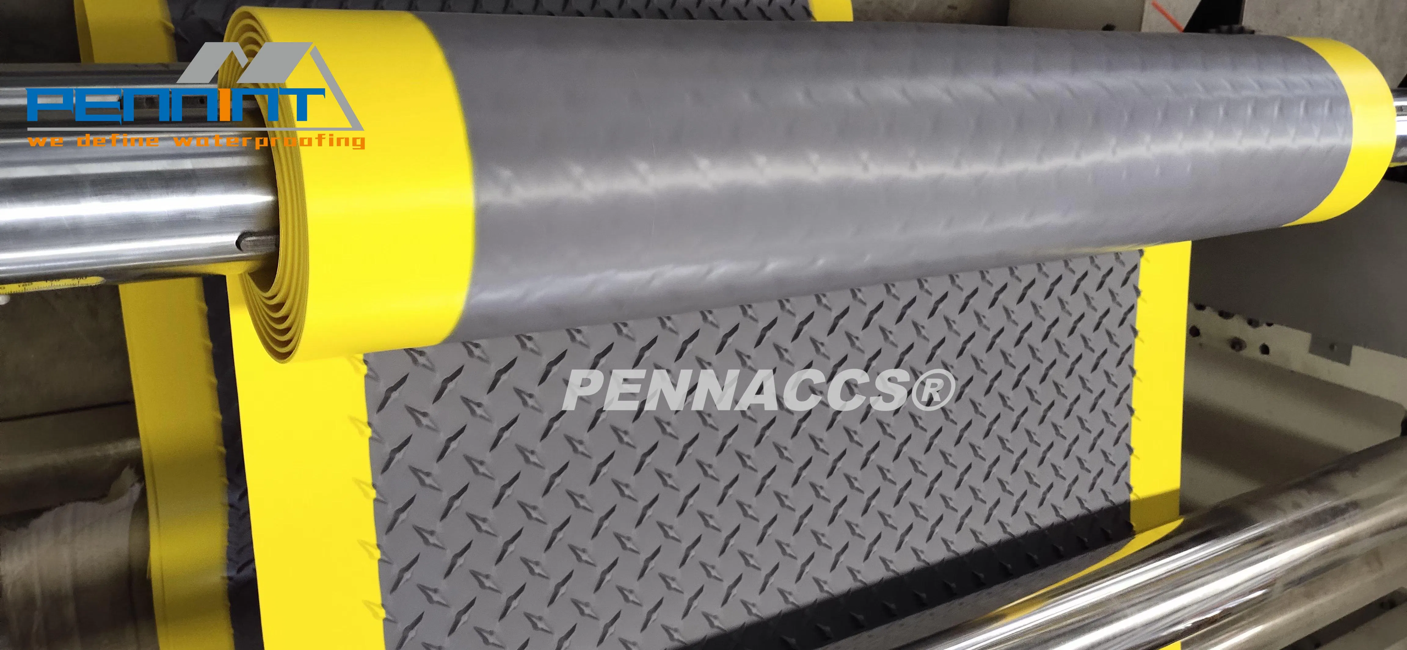 Single Ply Roof Walkway PVC/Tpo Double Color Walk Pad