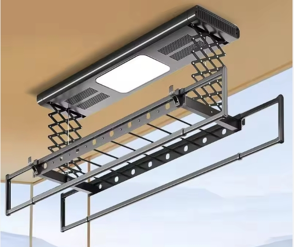 Electric Drying Rack Including Smart Multi Language Support and Easy Installation Drying Rack for Elderly