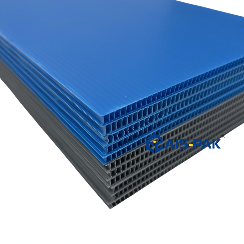 Temporary Floor Protection PP Plastic Corrugated Sheet Construction Protction Board