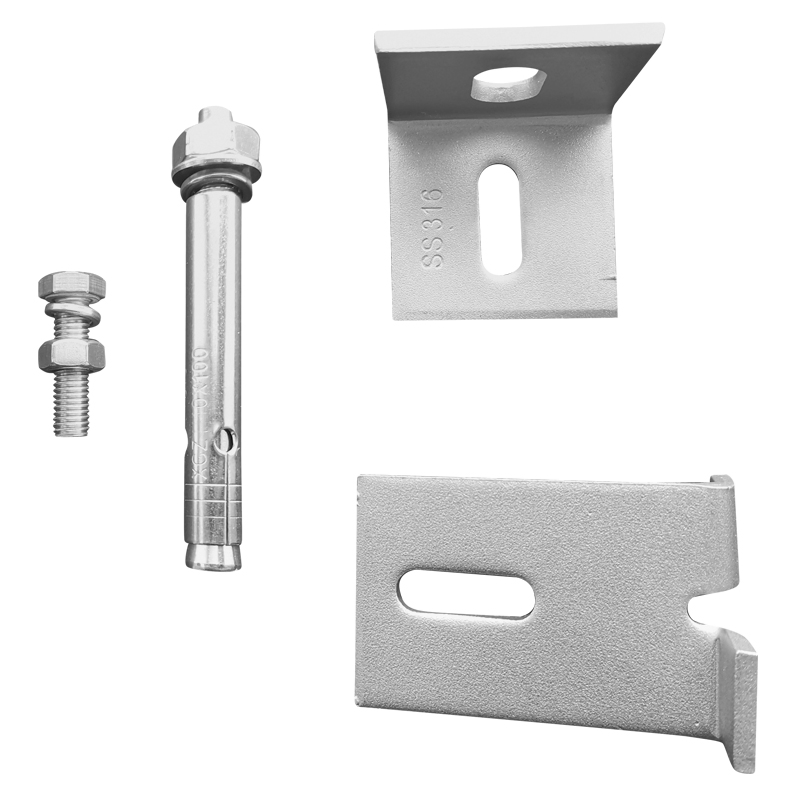 Stainless Steel L Anchor Stone Mounting Fixing Bracket Wall Cladding System