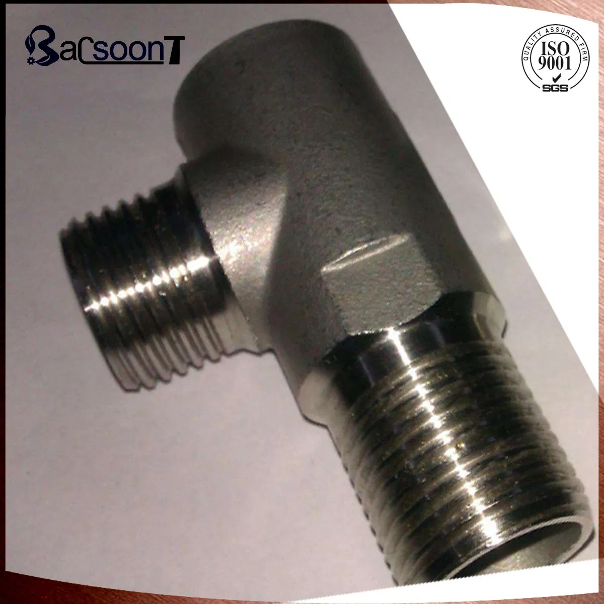 Stainless Steel/Carbon Steel Casting Tee Coupling/Pipe Fitting/Steel Part