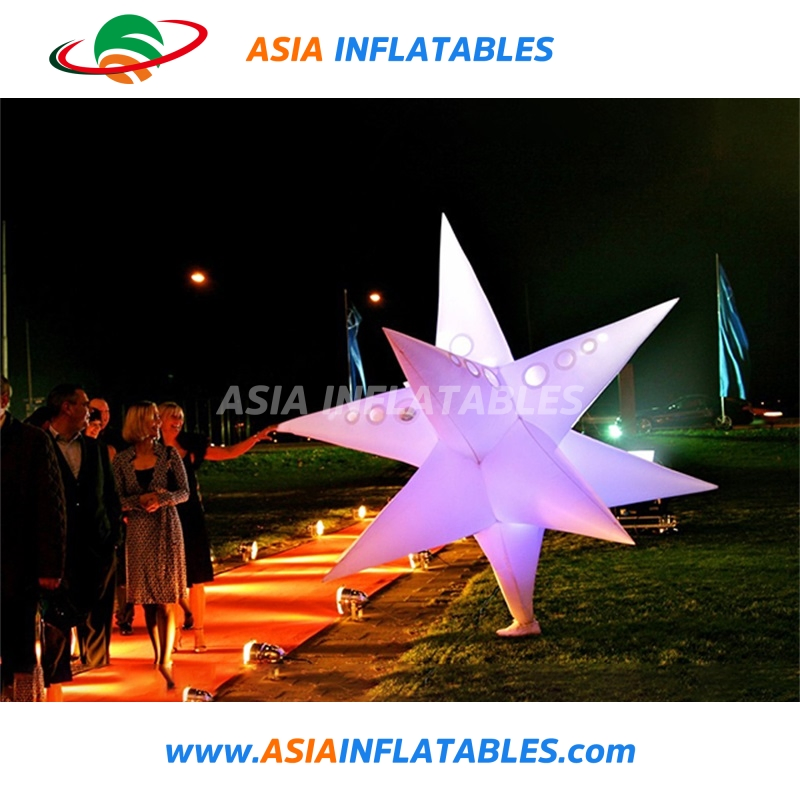 Inflatable LED Decoration/Inflatable Spiky Star Decoration