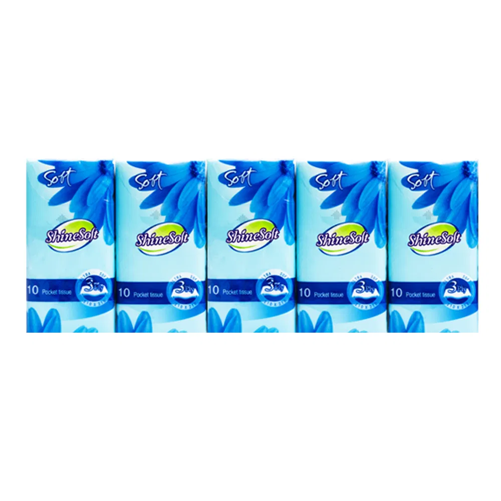 Softness 3 Ply Flavored Virgin Paper Pocket Tissue