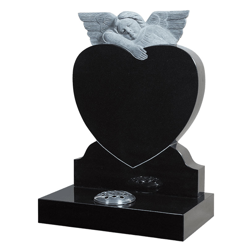 Factory Wholesale Cemetery Grey Granite Monument Solid Granite Marble Headstone Gravestone