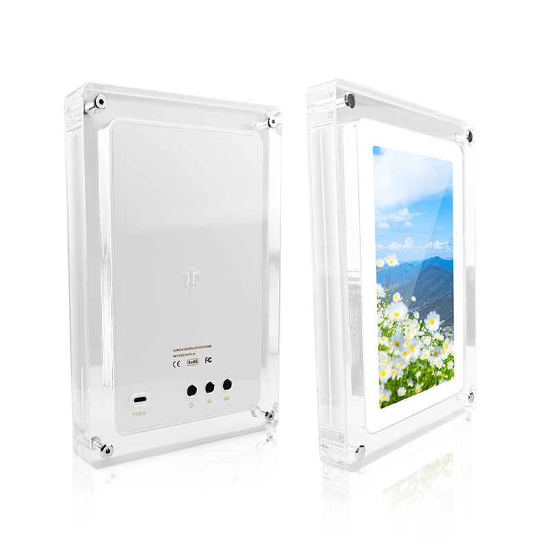 Allwin Popular 5 Inch 7 Inch 10 Inch Acrylic Digital Video Photo Frame for Home and Office Gifts