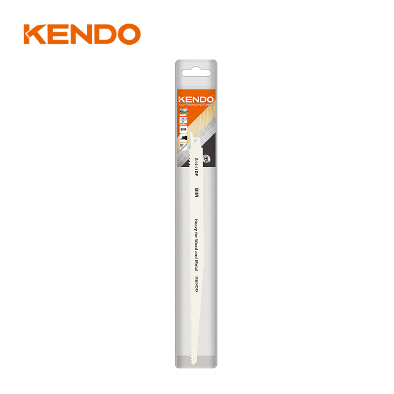 Kendo Reciprocating Saw Blade Ideal for Wood with Nails / Metal, Chipboard (<250 mm)