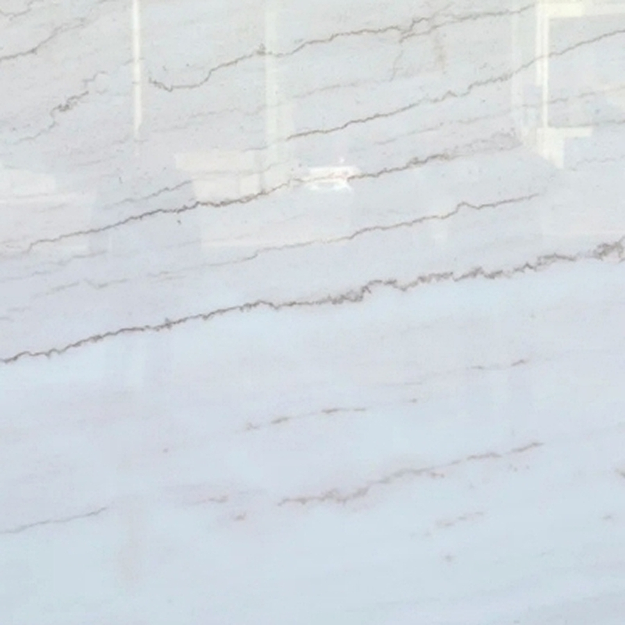 Custom High Quality Natural Cut Marble Stone Slab with Bookmatch Veining Pattern