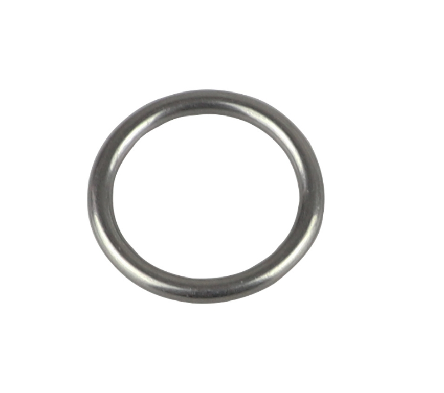 Stainless Steel 304 O-Ring Welding Ring Seamless Welding Ring Gold Cirque Hardware Accessories