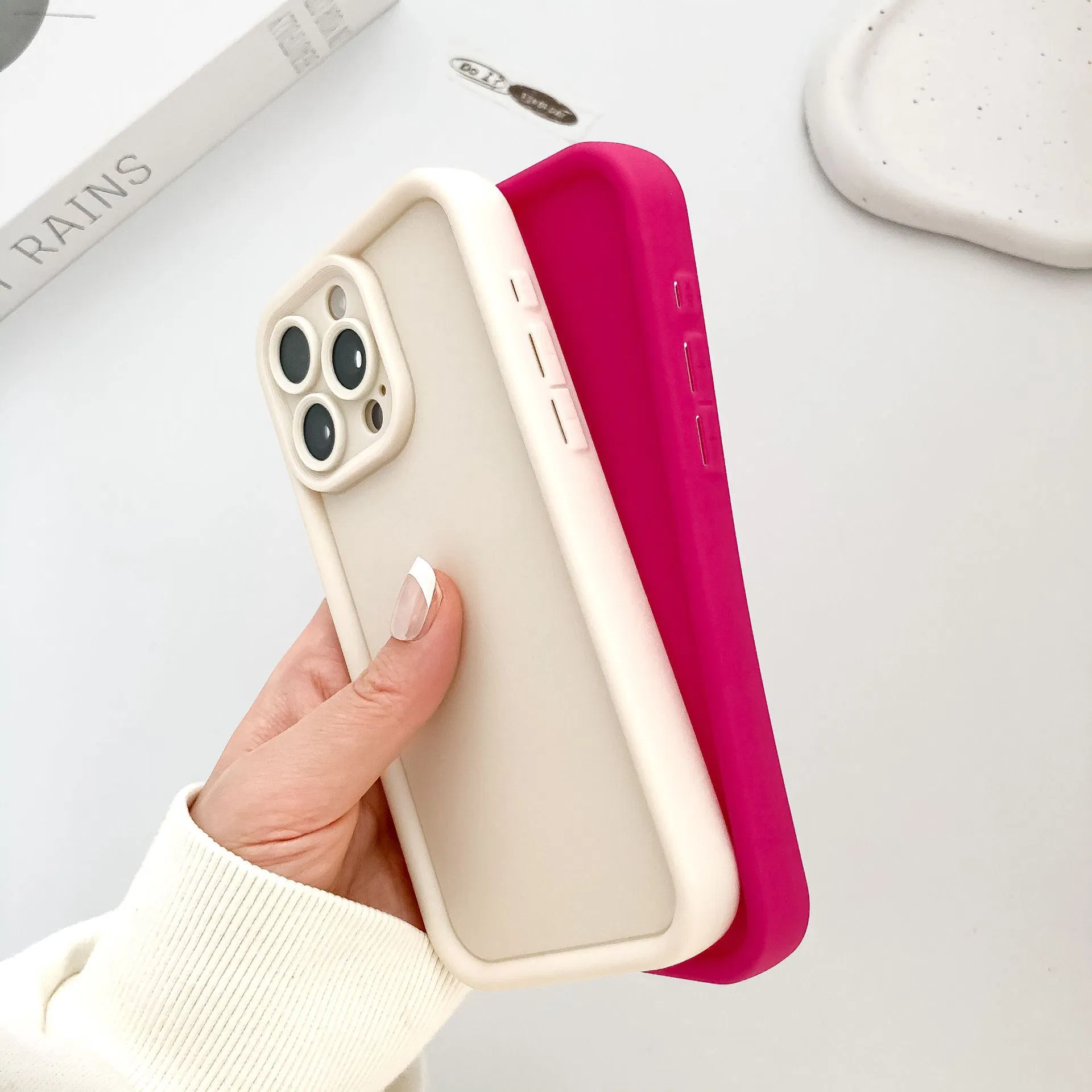 Чехол для iPhone, противоударный, антискользящий