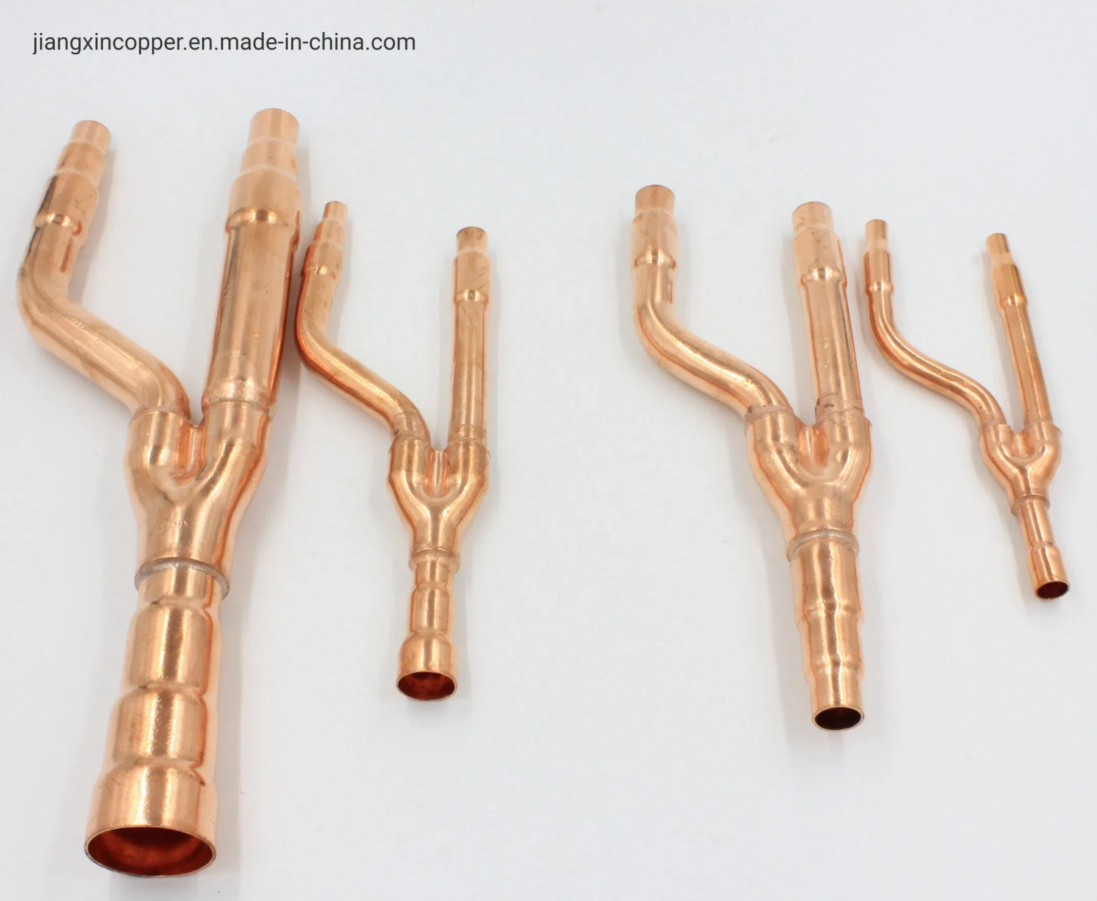 Air Conditioner Parts Refrigeration Pipe Copper Disperse Fitting