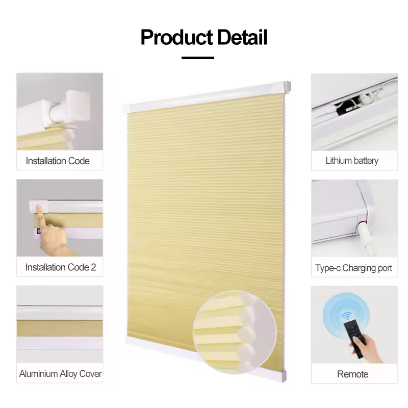 Versatile Honeycomb Shades for Efficient Light Control in Offices