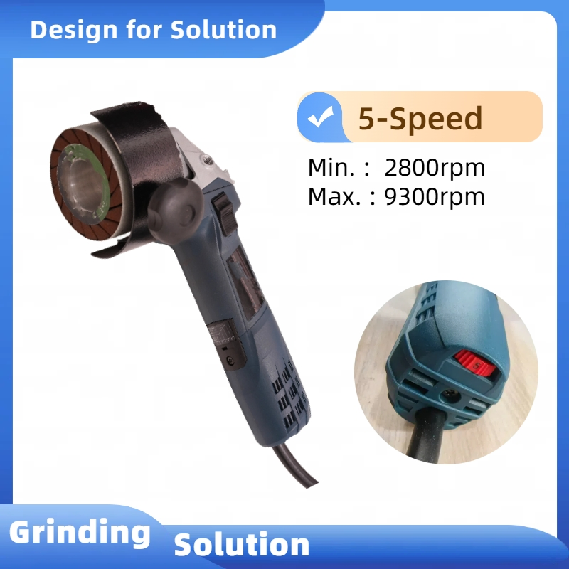 Professional Variable Speed Electric Belt Sander Industry Use Grinder Container Burnishing Machine