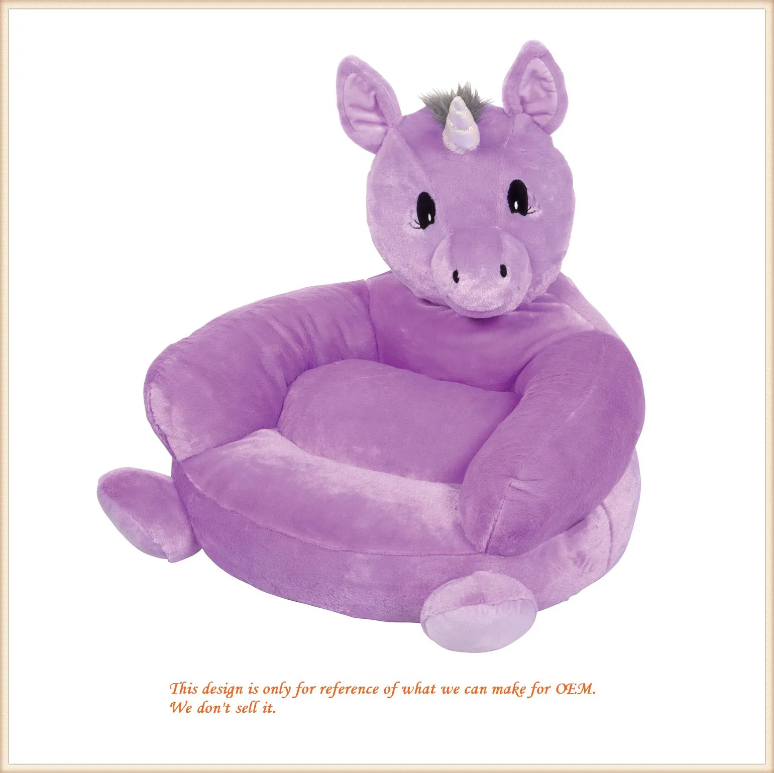 Plush Teddy Bear Baby Sofa Safe Baby Product OEM