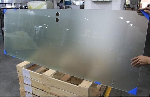 Frosted Translucent Glass From Silk-Screen Printing