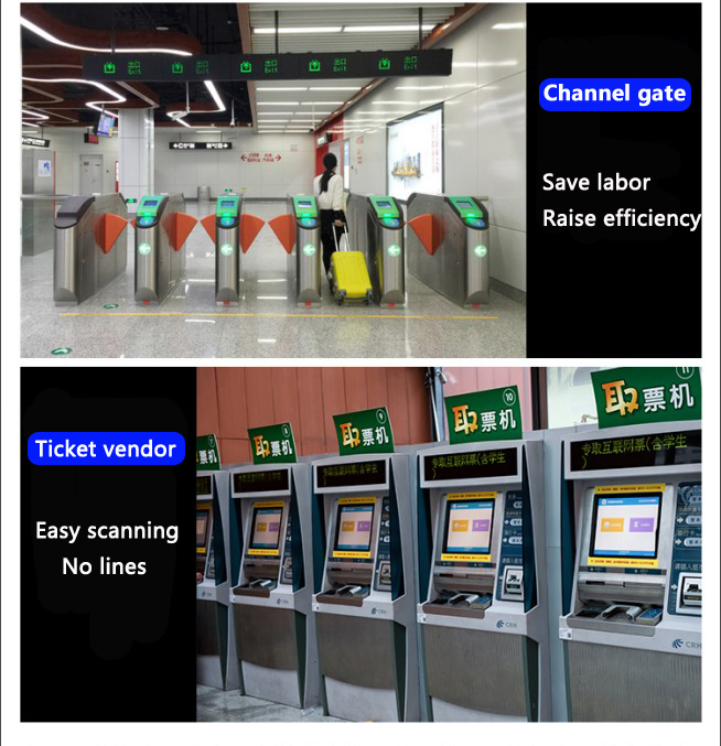 Smart Wireless Industrial USB Reader Qr Code Barcode Scanner