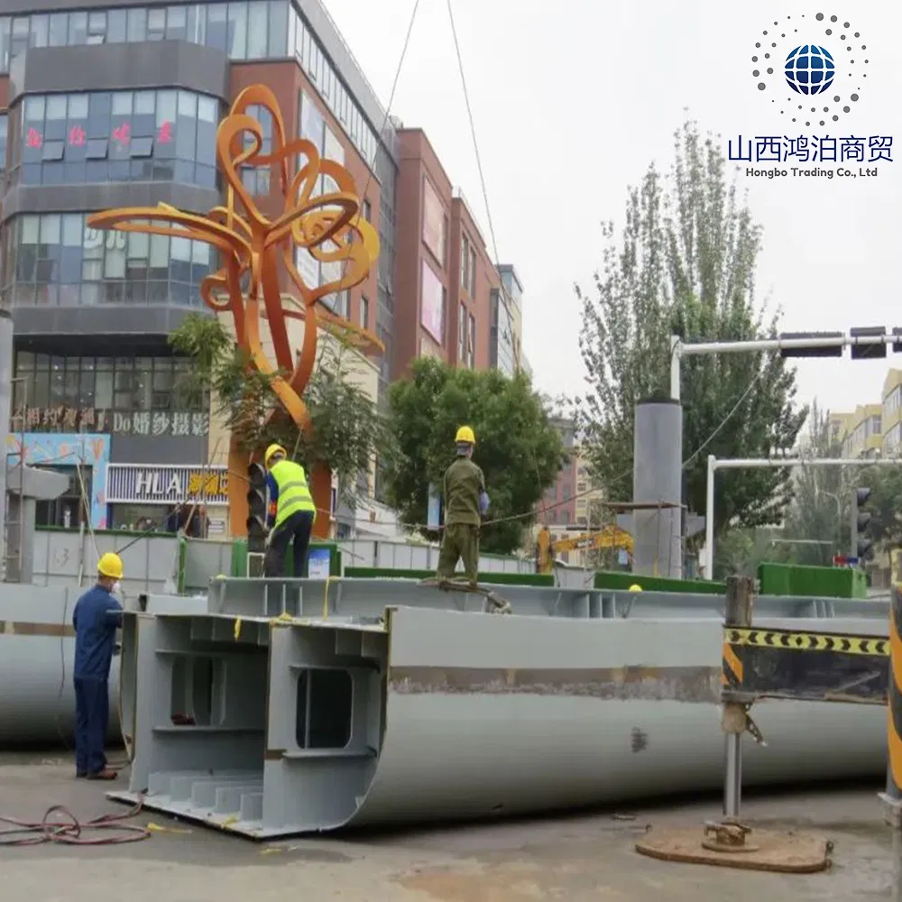 Failsafe Steel Overpass Bridge - Protected Walkway for Public Access