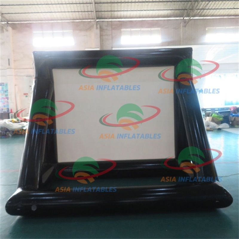 Water Floating Cinema Screen PVC Tarpaulin Airtight Inflatable Movie Screen