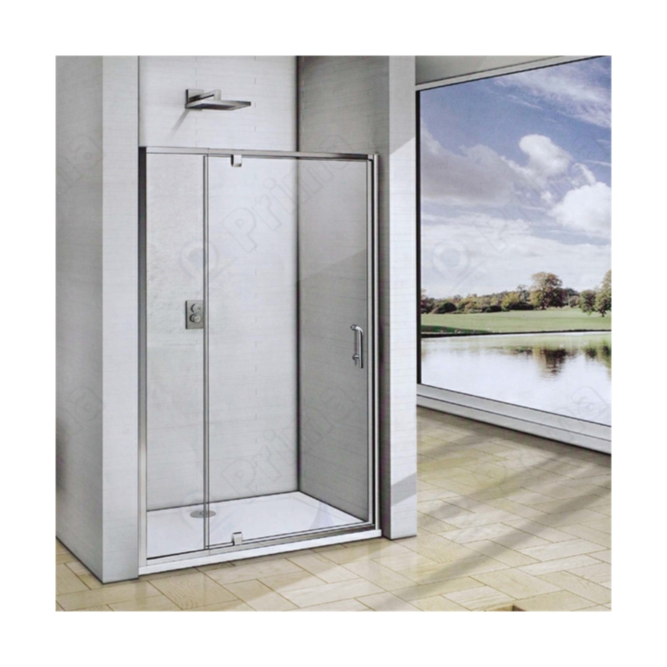 Shower Glass Enclosures Folding Doors with Roller