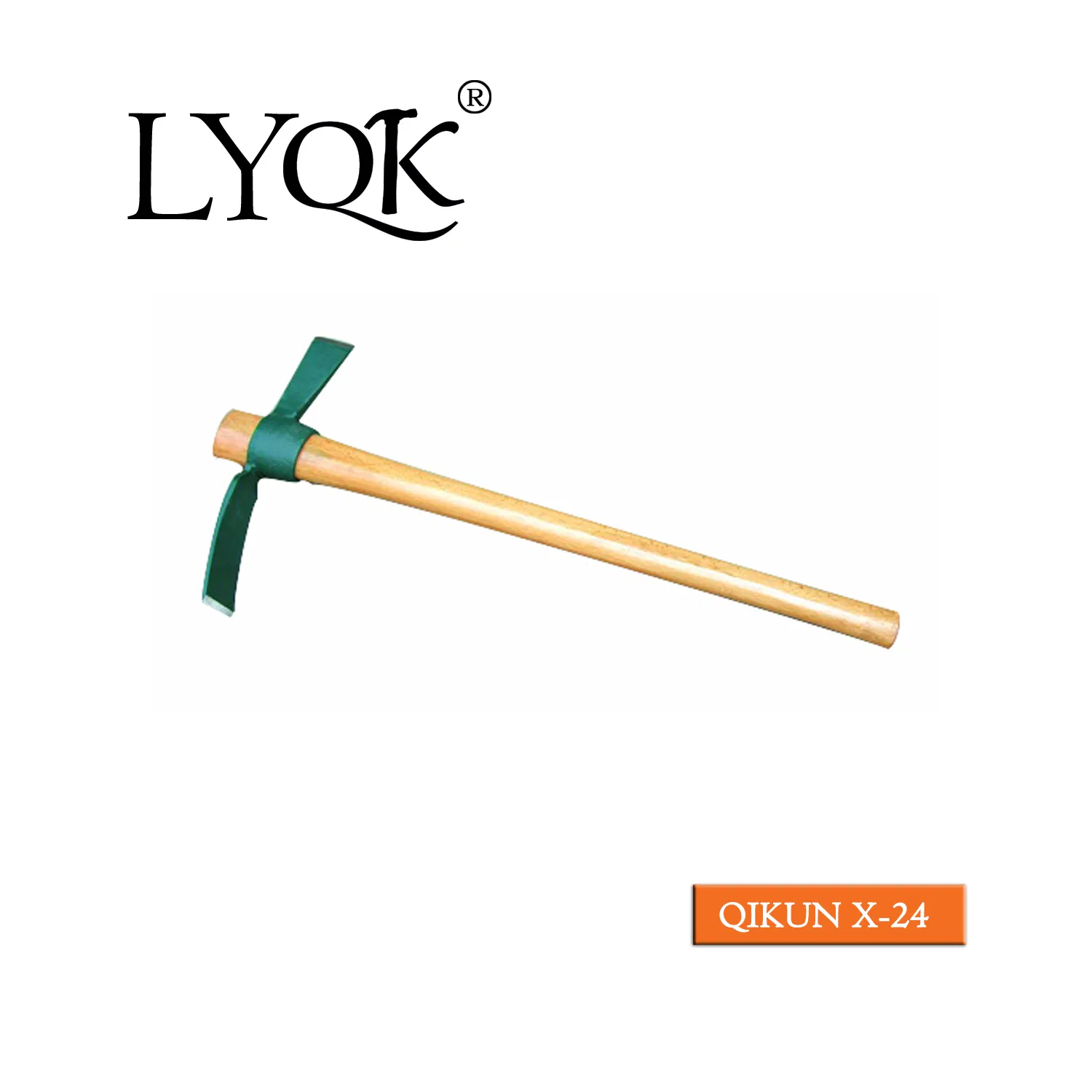 X-20 High Quality Rail Steel 65mn Agriculture Farm Garden Hardware Hand Tools Pick Head Mattock Pickaxe