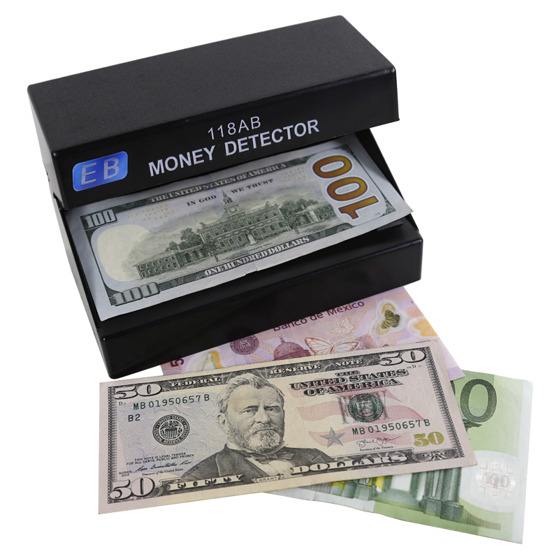 DC-118AB Portable banknotes detector tools money detector machines