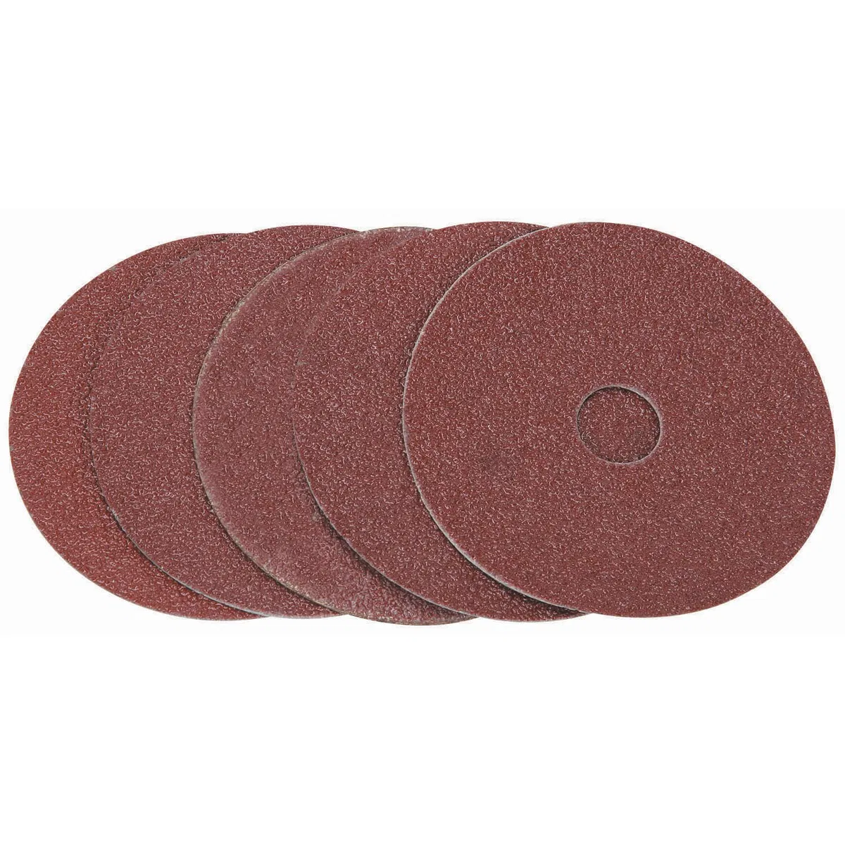 4.5 Inch 115mm High Density Roll Lock Alumina Flat Fiber Disc for Polishing & AMP; Grinding