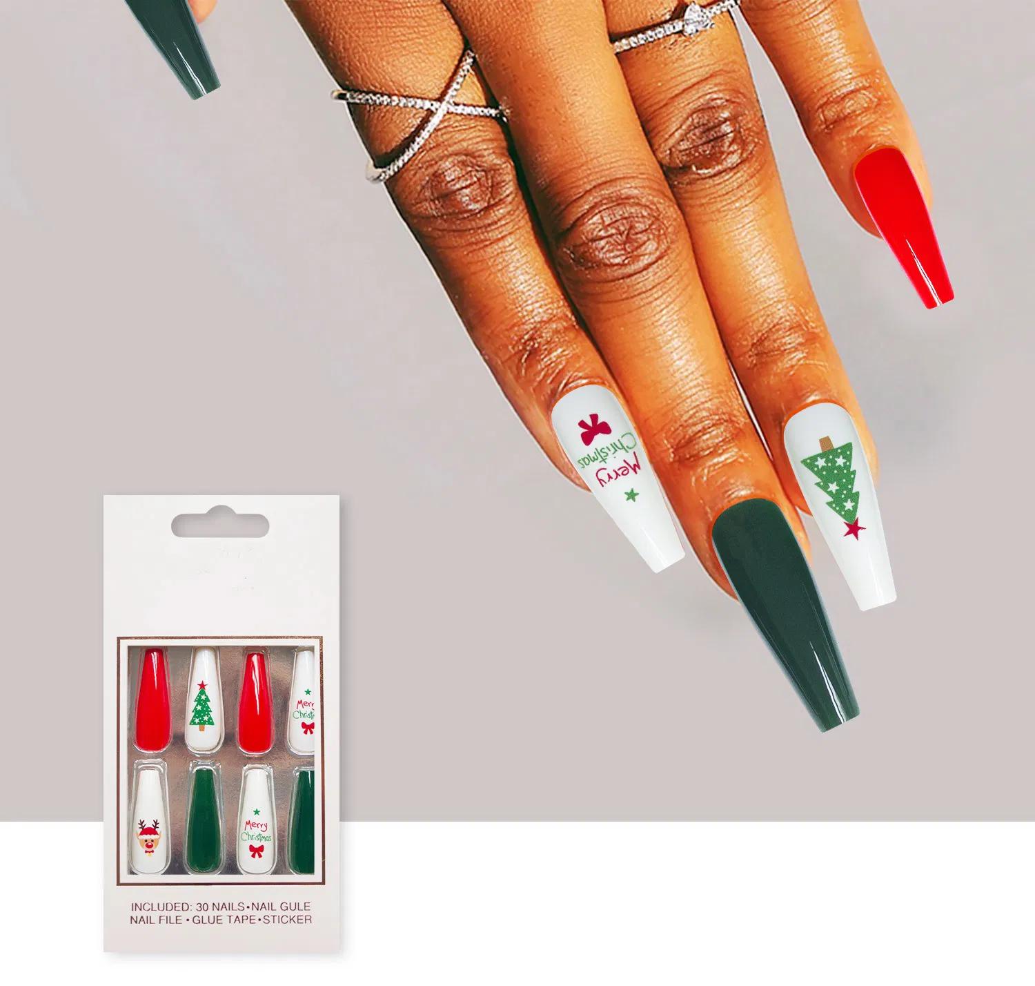 Cheap Gel Nail Stickers, Full Nail Wraps, for DIY at Home, Easy to Apply & Remove