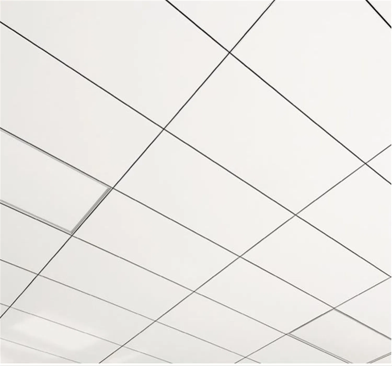 Good Quality 15mm-20mm Acoustic Fiberglass Wool Ceiling Tiles
