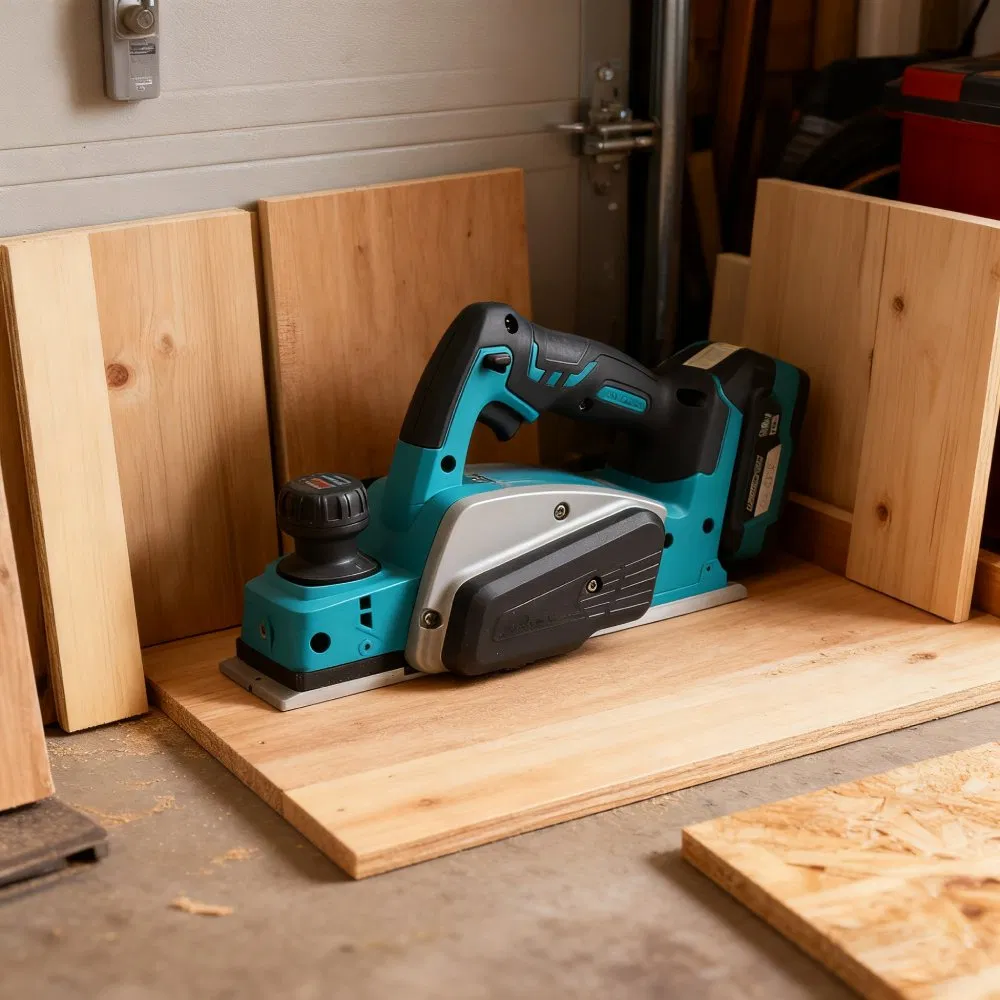 Электрорубанок GLGW Portable Mini 82мм, 800Вт, 18В