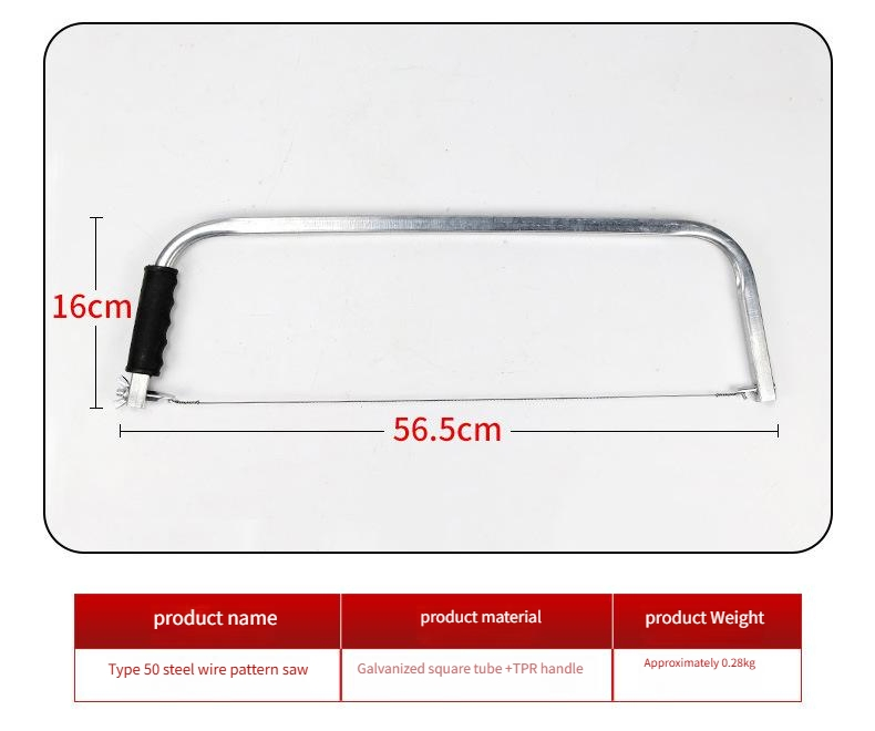 Ручная пила-фрет для дерева и сада