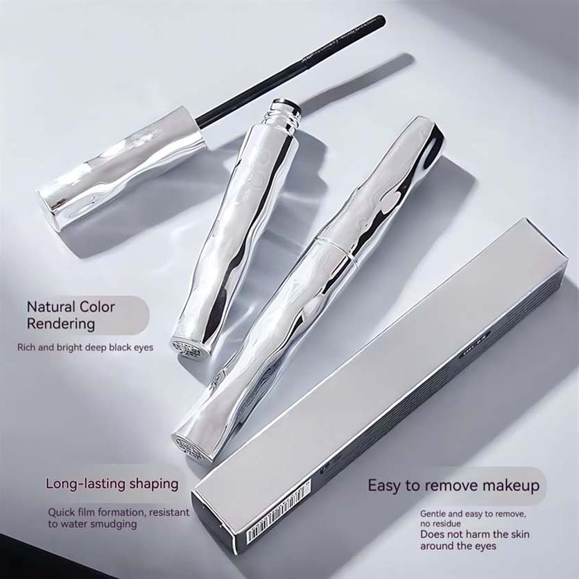 Popular Water Ripple Style Empty Plastic & Aluminum Mascara Beauty Products
