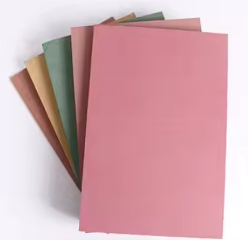 Red Pink Color Fireproof MDF HDF Board for Construction Furniture