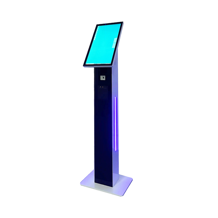 Netoptouch 21.5'' Windows Vertical Touch Screen Queue Kiosk Receipt Print Kiosk Smart Interactive Kiosk