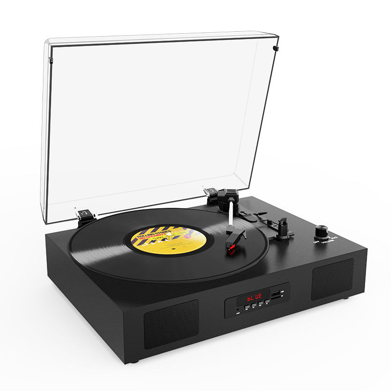 Портативный проигрыватель виниловых пластинок 3 скорости