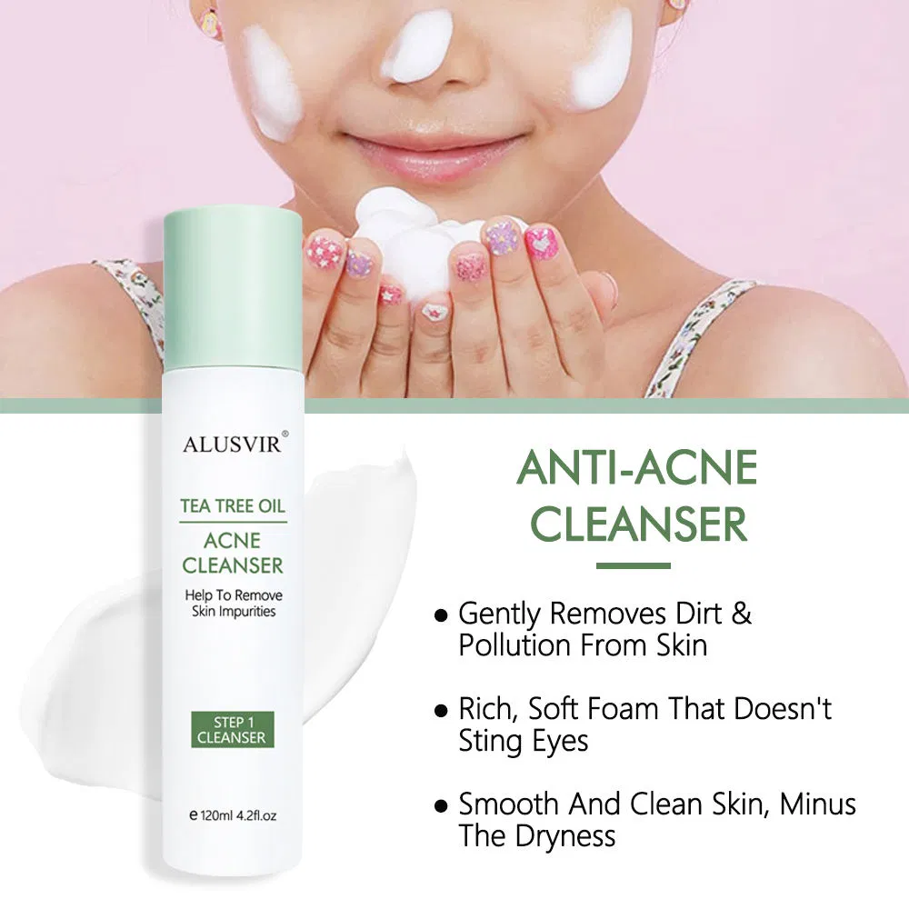 Natural Organic Tea Tree Moisturising Skincare Set for Children's Acne
