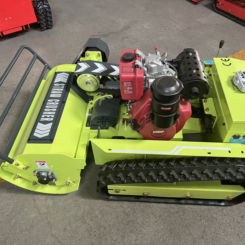 Powerful Diesel Lawn Mower with Smart Remote Control for Farms/RC Flail Mower/Lawn Mower/Garden Mower/RC Lawn Mower/Cralwer/Remote Mower