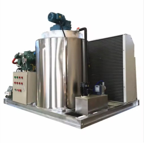 2 Ton Per Day Ecoice Fresh Water Ice Maker Flake Ice Making Machine for Seafood Processing