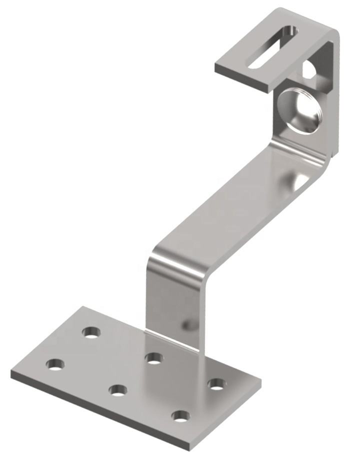 Крюк для солнечных панелей J-типа, алюминиевый