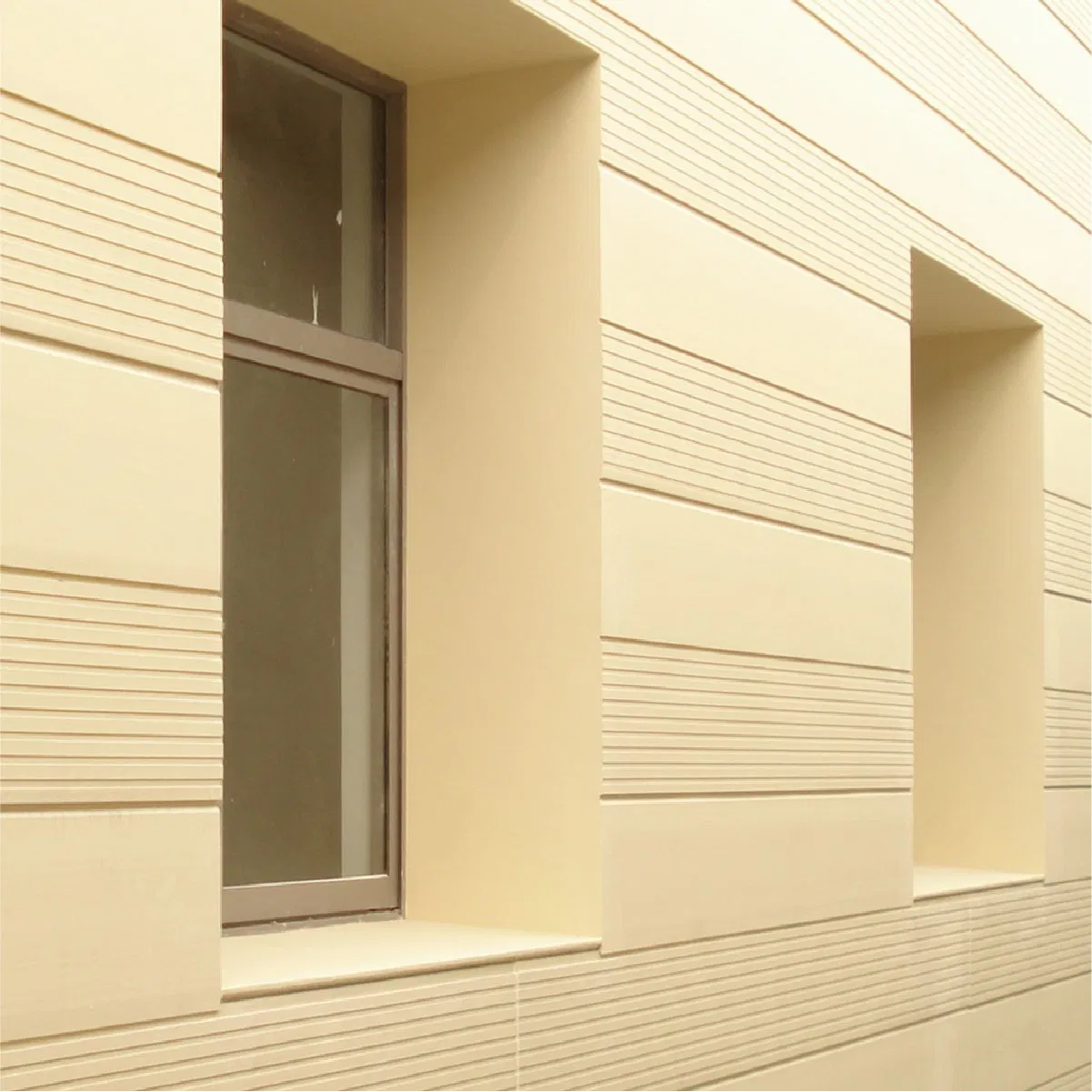 Custom Cement Board Commerical Durable Curtain Wall Colored Cement Curtain Wall Panel