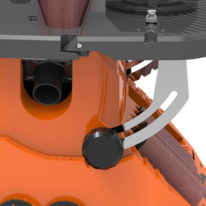 120V Oscillating Belt and Spindle Sander for Woodworking