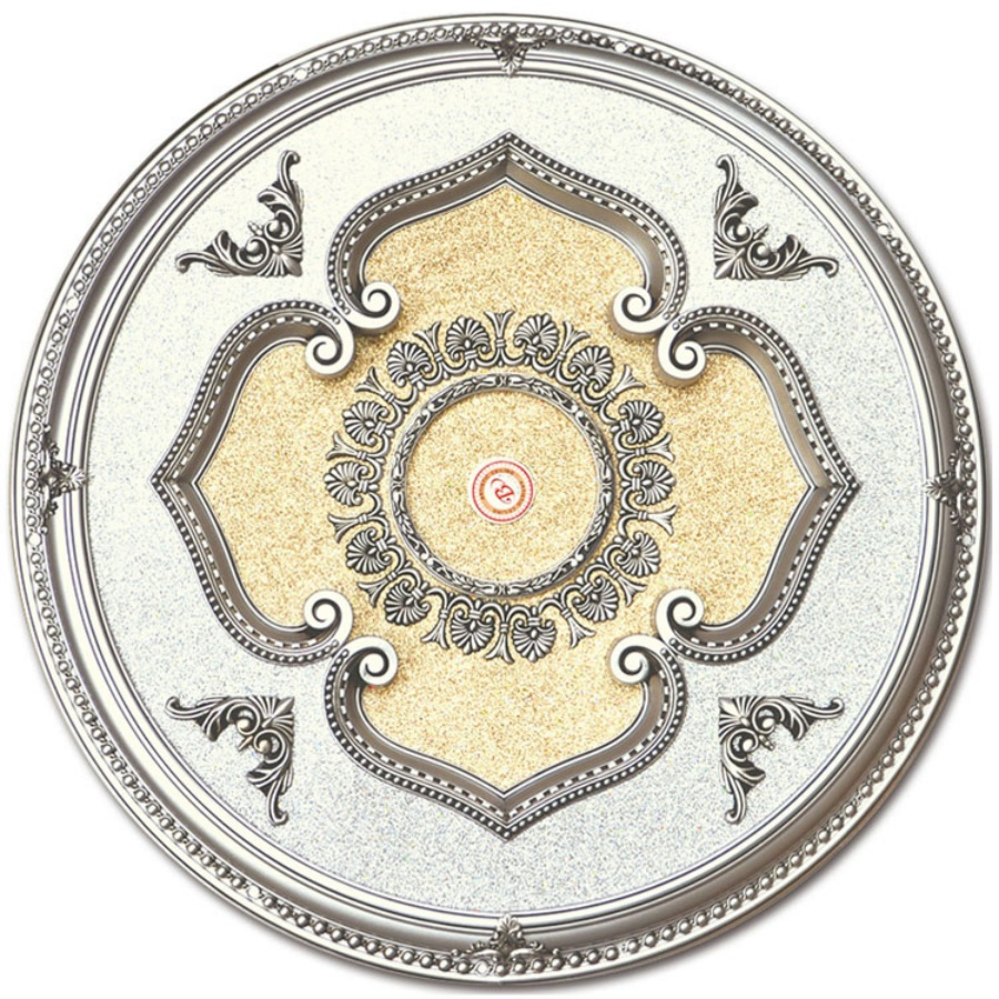 Banruo Decorative Round Plastic Ceiling Tile Panel Medallion