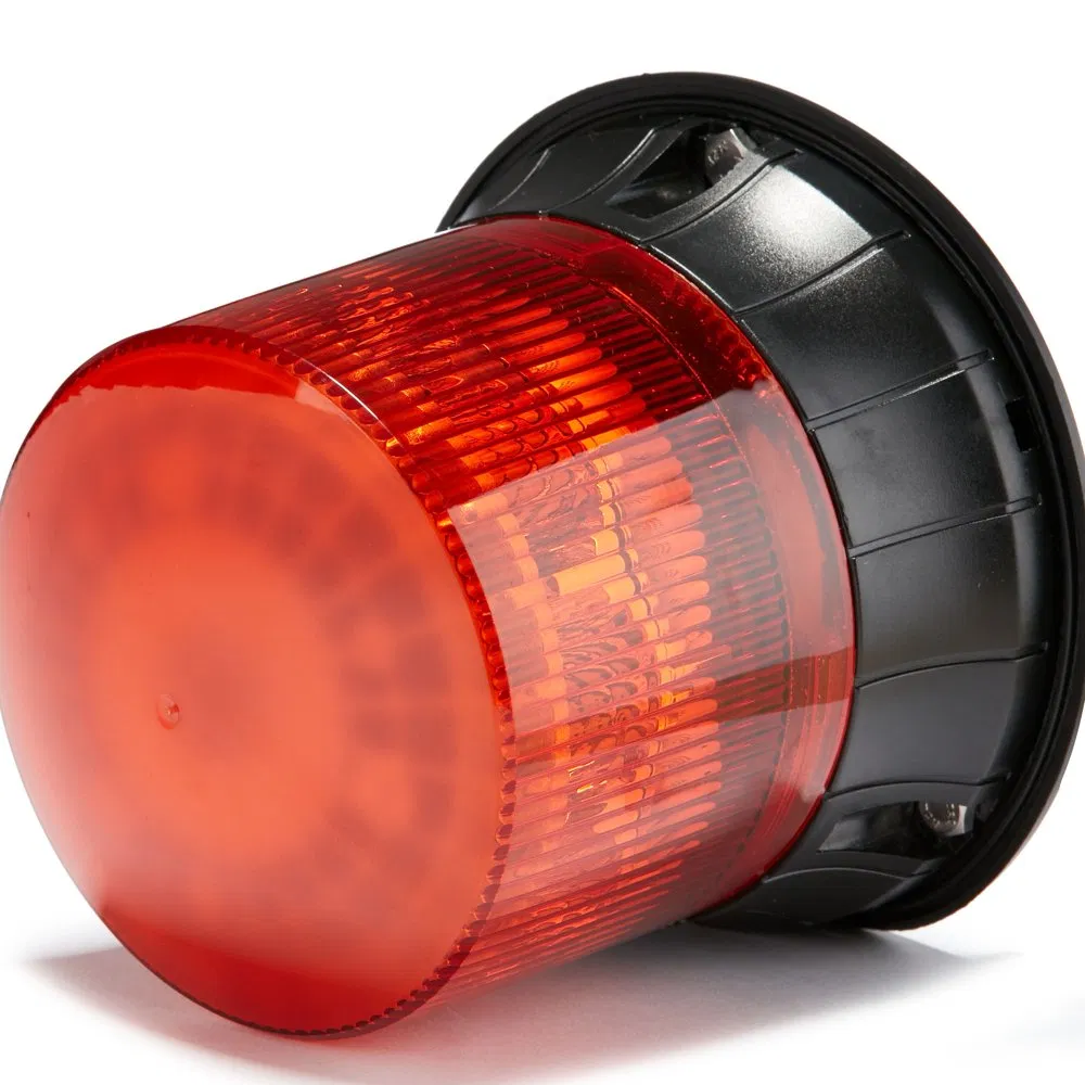 Синий двухслойный светодиодный маяк R65, 10-30 В